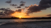 Solnedgang