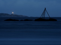 Blånatt over mannefjorden