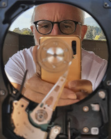 My photo is on the hard drive - Antatt - Selfie