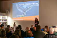 Laila forteller om klubben og utstillingen