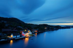 3. plass, 7588 poeng:<br />Sommernatt ved Skjernøsund