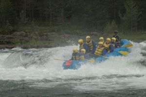2. plass - Rafting
